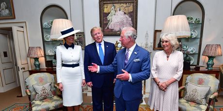 Melania Trump, Donald Trump, princ Charles, Camilla Parker Bowles (Foto: Getty Images)