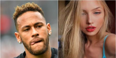 Neymar i Najila Trindade (Foto: AFP/Instagram)