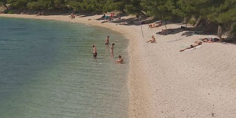 Plaža u Podgori (Foto: Dnevnik.hr)