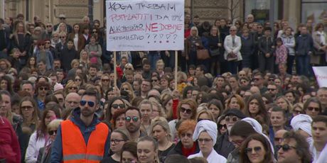 Prosvjed inicijative Spasi me (Foto: Dnevnik.hr)