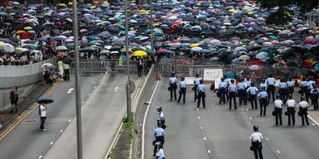 Prosvjed u Kini (Foto: AFP) - 1