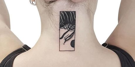 Tetovaže na vratu (Foto: boredpanda.com) - 36