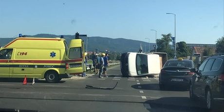 Prometna nesreća u Zagrebu (Foto: Dnevnik.hr)1