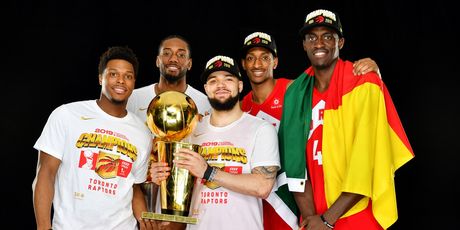 Raptorsi s naslovom (Foto: AFP)