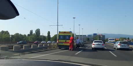 Prometna nesreća u Zagrebu (Foto: Dnevnik.hr)