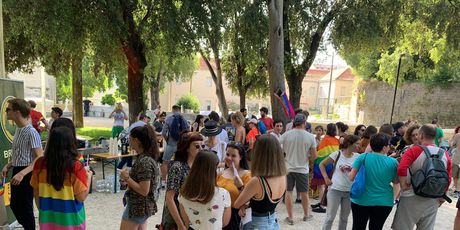 Povorka ponosa u Splitu, okupljanje (Foto: Sanja Jurišić) - 3
