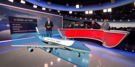 Novi dizajn predsjedničkog zrakoplova (Foto: Dnevnik.hr) - 1