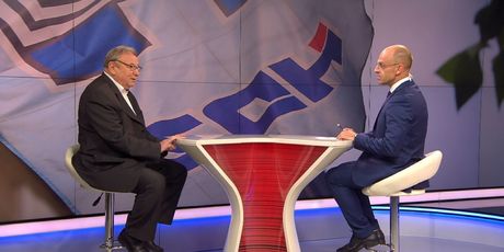 Savjetnik HDZ-a Vladimir Šeks gostuje u Dnevniku Nove TV (Foto: Dnevnik.hr) - 1