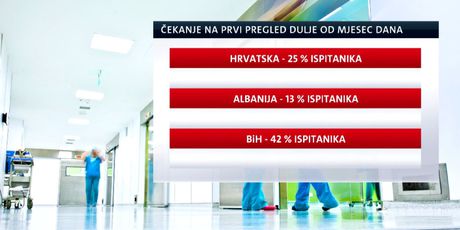 Grafika o čekanju pregleda (Foto: Dnevnik.hr)