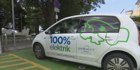 Dvanaest službenih električnih automobila na Krku (Foto: Dnevnik.hr)