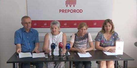Sindikat Preporod održao konferenciju za medije o Školi za život (Foto: Dnevnik.hr)