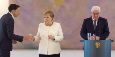 Angela Merkel na sastanku s njemačkim predsjednikom (Foto: AFP) - 5