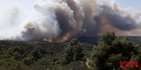 Požar, Ilustracija (Foto: Handout / Bombers Generalitat Catalunya / AFP)