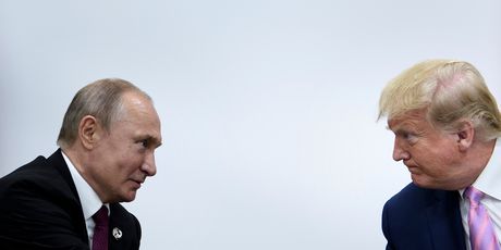 Vladimir Putin i Donald Trump (Foto: Mikhail KLIMENTYEV / SPUTNIK / AFP)
