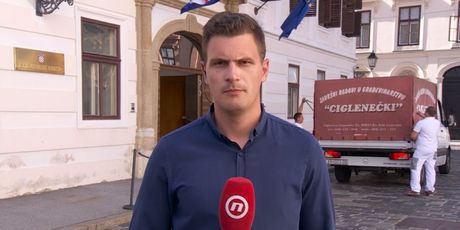Dino Goleš prati sjednicu Vijeća za obranu (Foto: Dnevnik.hr)