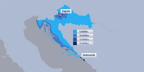 Cijene nekretnina u Hrvatskoj