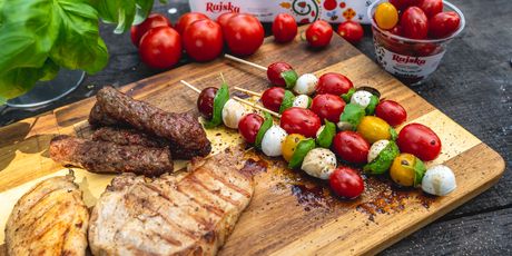 Caprese na ražnjiću