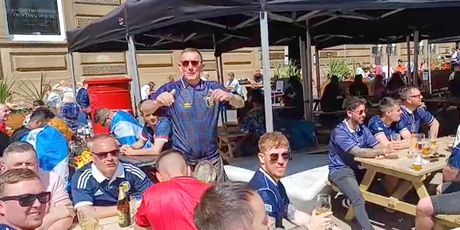 Škoti se zagrijavaju za Engleze