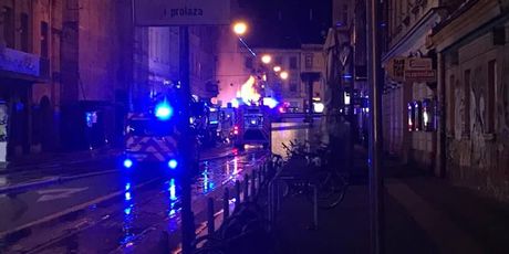 Požar plina u Frankopanskoj
