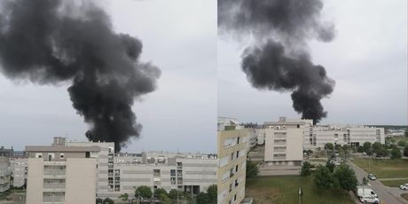 Požar u Novom Jelkovcu