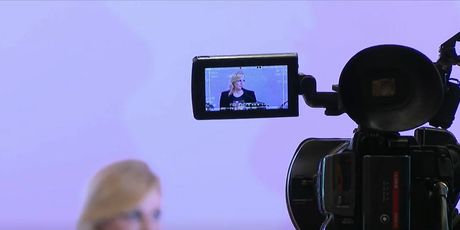 Bivša predsjednica Kolinda Grabar-Kitarović na LeaderShe konferenciji. - 2