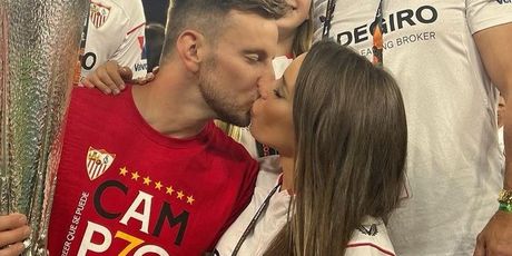 Ivan Rakitić i Raquel Mauri