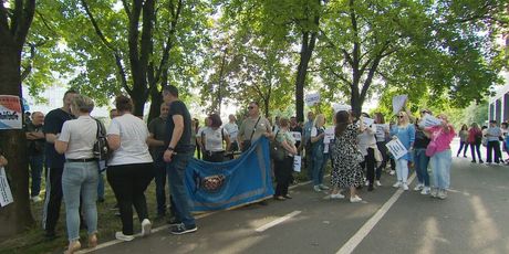 Prosvjed djelatnika u pravosuđu - 1