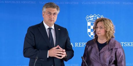 Andrej Plenković i Sanja Šprem