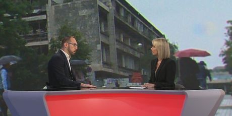 Tomislav Tomašević, gradonačelnik Zagreba, u studiju Dnevnika Nove TV - 2