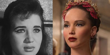 Zubaida Tharwat i Jennifer Lawrence