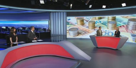 Božo Petrov u studiju Dnevnika Nove TV - 2