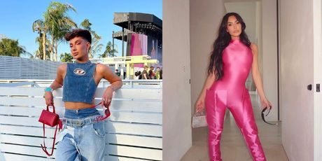 James Charles i Kim Kardashian