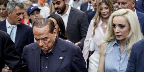 Silvio Berlusconi i Marta Fascina