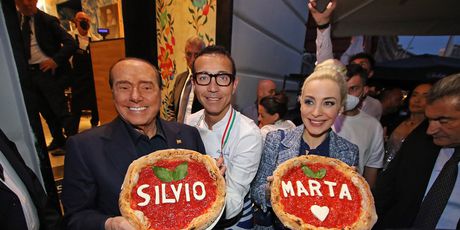 Silvio Berlusconi i Marta Fascina