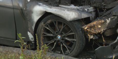 Izgorio automobil u Karlovcu - 2