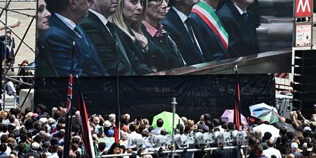 Ispraćaj bivšeg talijanskog premijera