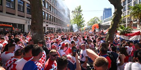 Navijači na ulicama Rotterdama