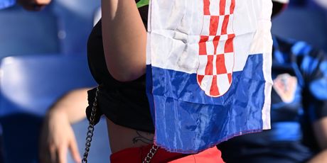 Hrvatski navijači na De Kuipu