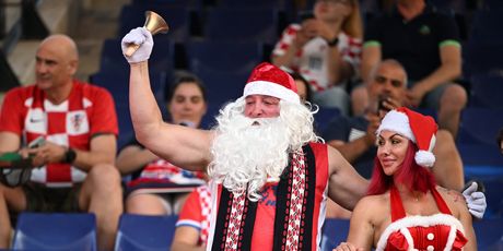 Hrvatski navijači na De Kuipu