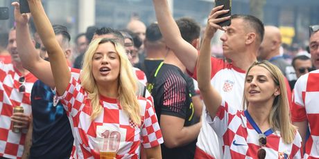 Hrvatski navijači u Rotterdamu