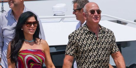 Jeff Bezos i Lauren - 1