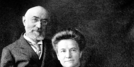 Isidor Straus i supruga Ida