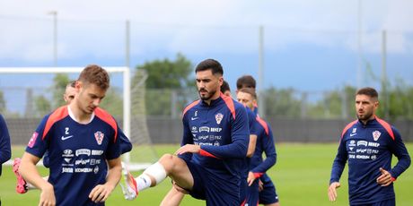 Josip Šutalo na treningu reprezentacije