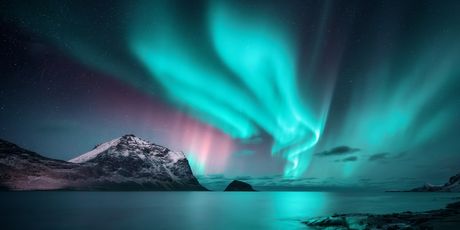 Aurora borealis uobičajena je pojava na krajnjem sjeveru