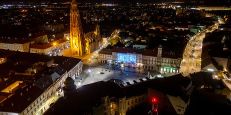 Igra svjetla u Osijeku