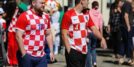 Hrvatski navijači u Neuruppinu