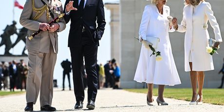 kraljica Camilla i Brigitte Macron - 4