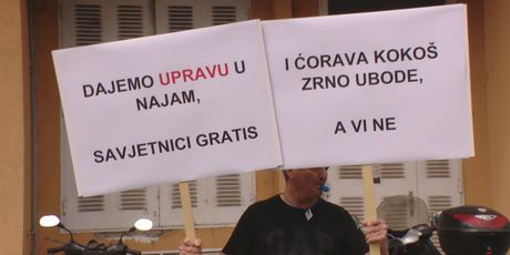 Prosvjed radnika Gradske plinare Zagreb opskrba - 1