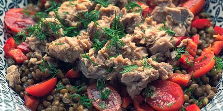Salata od tune i leće