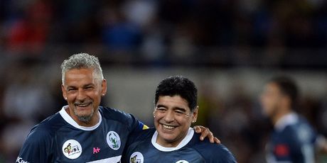 Roberto Baggio i Maradona